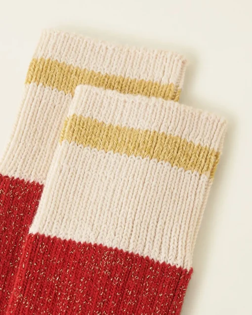 Adult 50Th Cabin Sparkle Sock 2 Pack