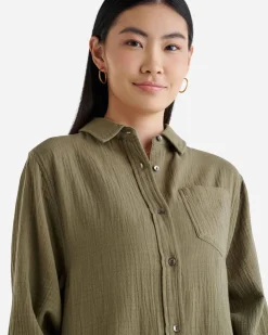Isla Cotton Gauze Shirt