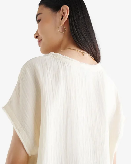 Isla Cotton Gauze Top