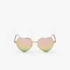 Kids Metal Heart Sunglasses