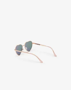 Kids Metal Heart Sunglasses