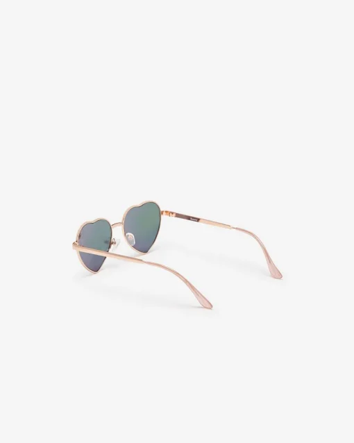 Kids Metal Heart Sunglasses
