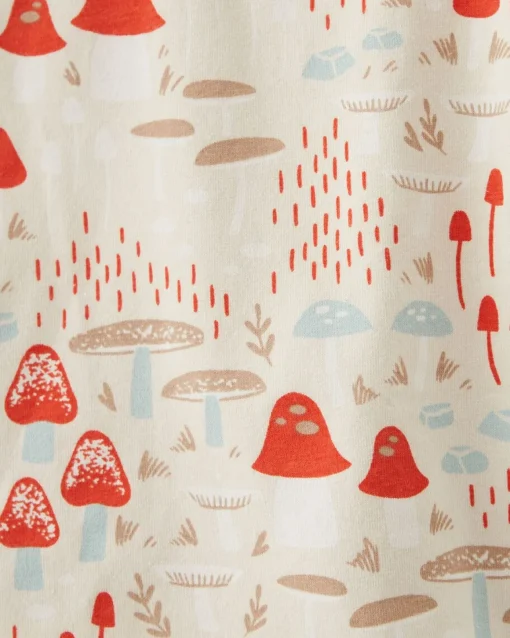 Kids Mushrooms Pj Set