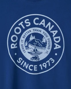 Mens Roots Think Green T-Shirt