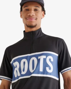 Renew Short Sleeve Half Zip Stein