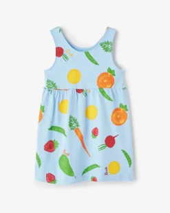 Toddler Girls Garden Print Tank Dress
