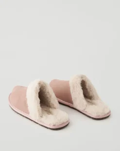 Womens Mule Suede Slipper